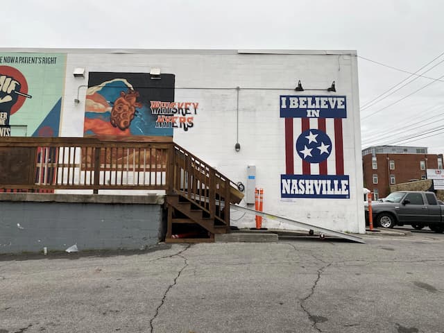 I Believe In Nashville Mural (East)