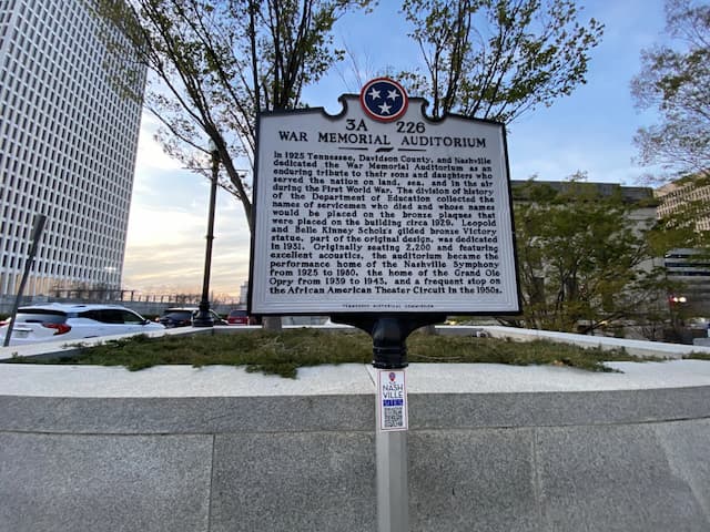 Nashville War Memorial Auditorium