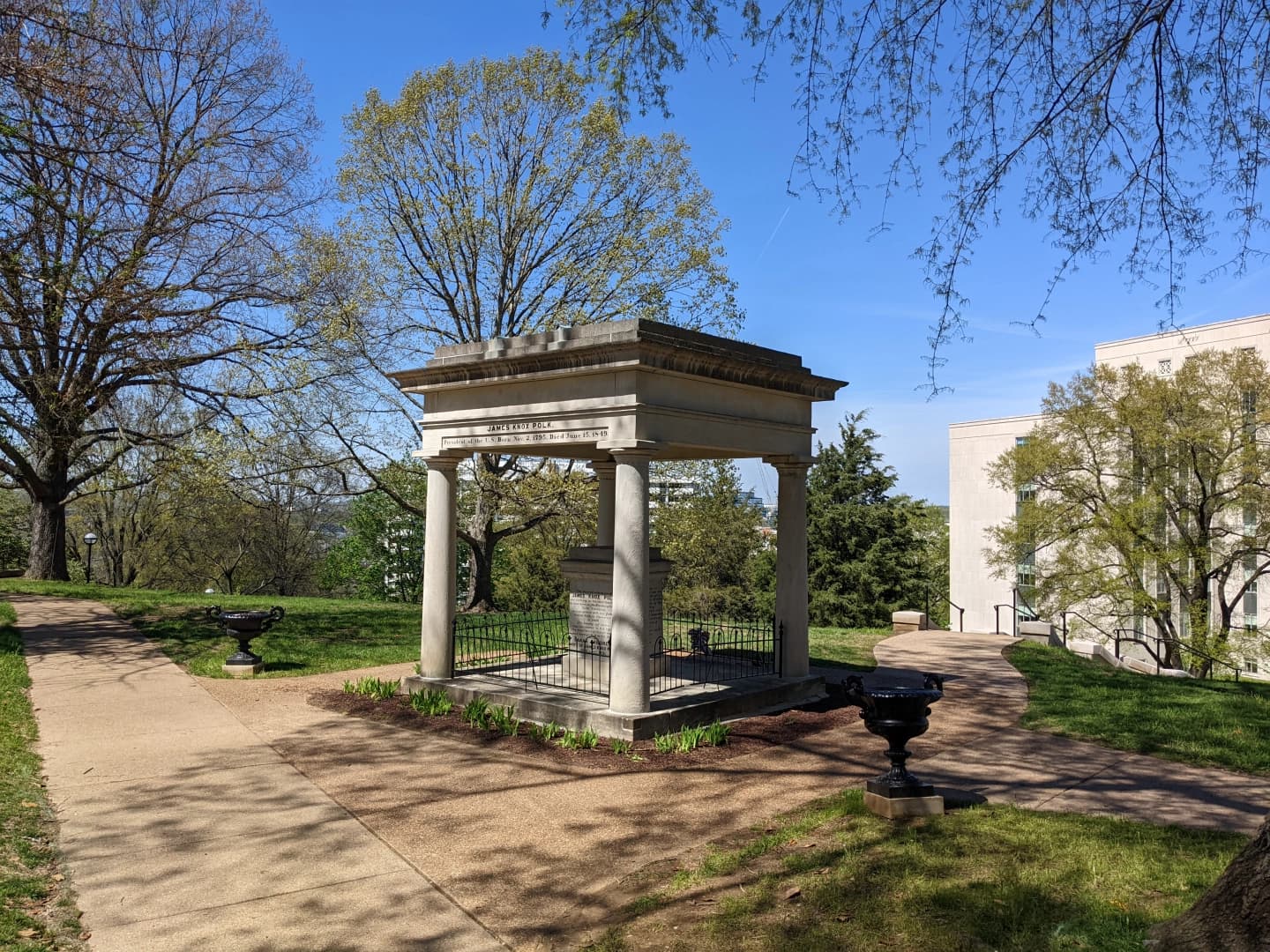 President James K Polk Tomb