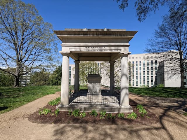 President James K Polk Tomb